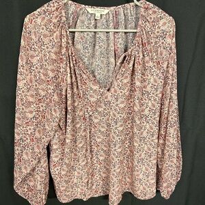 Liverpool Pink and Purple Floral Apparel